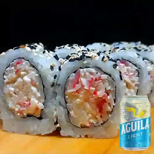 Combo Dinamita Maki Spicy + Aguila Light Lta 330ml