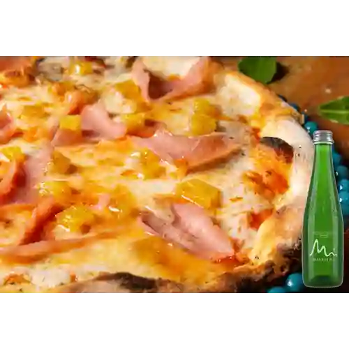 Combo Pizza Bambini + Manantial Con Gas 300ML