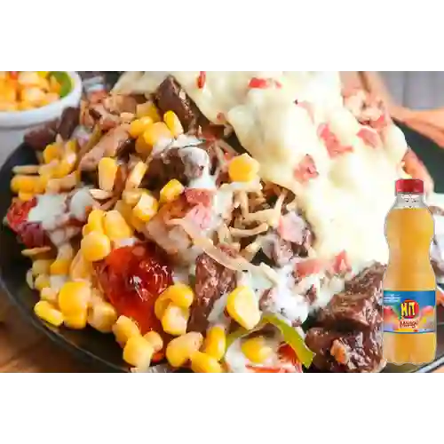 Combo Mazorcada King Especial + Hit Mango 400 ml