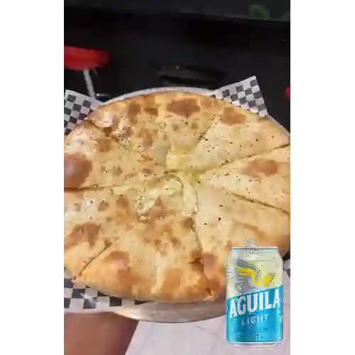 Combo Pizza Hawaiana + Cerveza Aguila Light Lta 330ml
