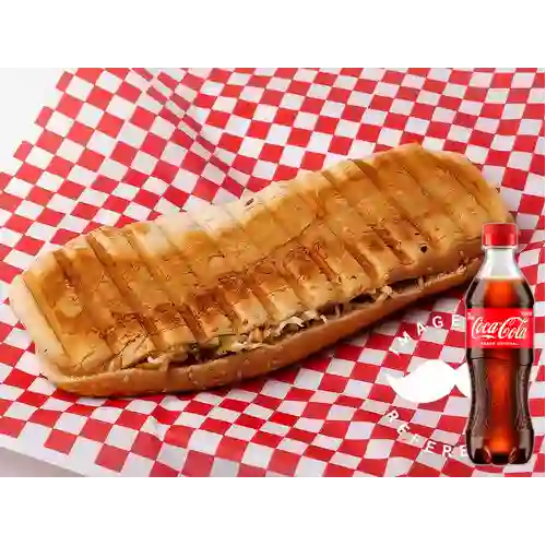 Combo Perro a la Plancha + Coca Cola Original 400 ml