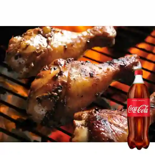Combo 2 para 3 Personas +Cocacola Orig 1.25 l