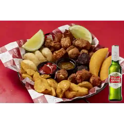 Combo Picada Personal + Stella Artois 335 ml