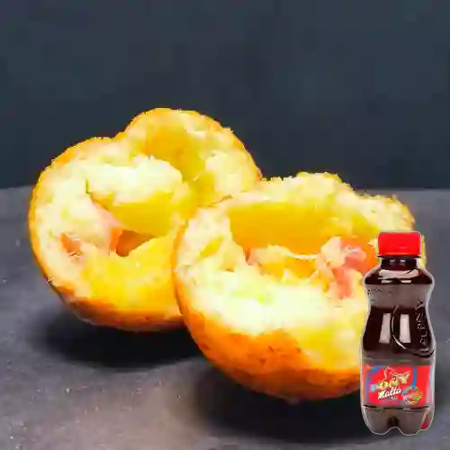 Combo Buñuelo Hawaiano + Pony Malta 250 ml