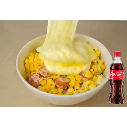 Maicito Gratinado Pollo Ranchero +Gaseosa 400ml