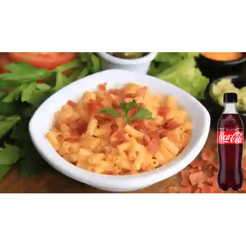 Combo Mac And Cheese + Coca-Cola Sin Azúcar 500 ml