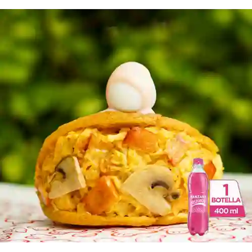 Combo Arepiz Especial + Postobón Manzana 400 ml