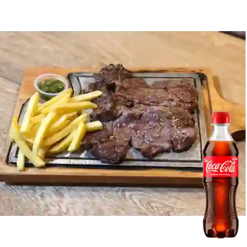 Combo Churrasco + Coca-Cola Sabor Original 400ml