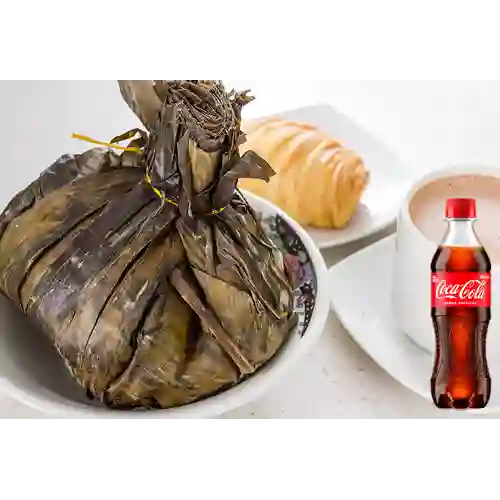 Combo Tamal Tolimense 700gm +Cocacola Orig 400ml