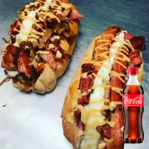 Perro Cliente Especial Street +Cocacola Org 400ml
