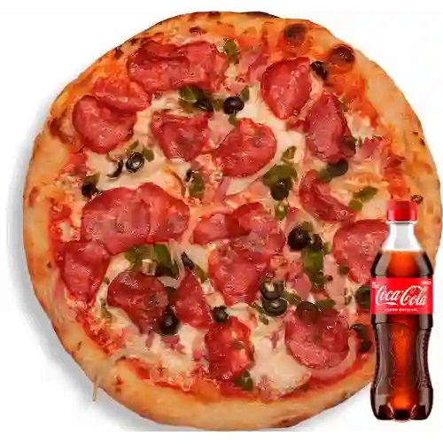 Combo Pizza The Meeting Point +Cocacola Orig 400ml