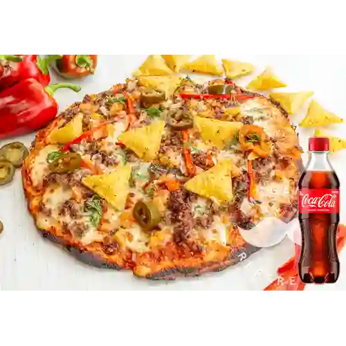 Combo Pizza Mexicana Personal +cocacola Orig 400ml