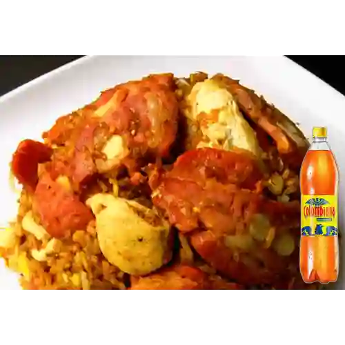 Combo Arroz Ranchero Súper Familiar + Colombiana 1.5 l