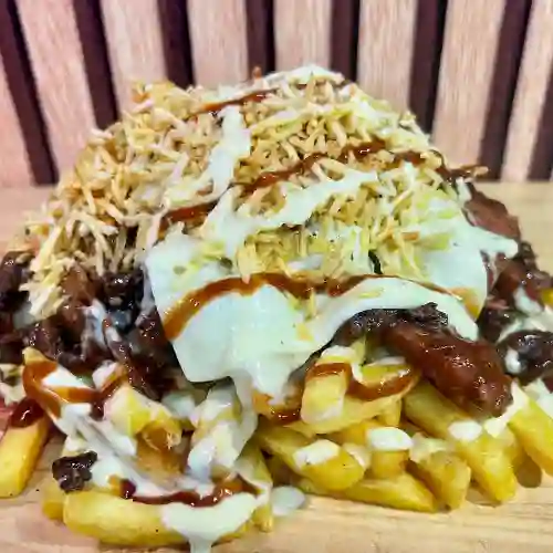 Salchipapas Naguara para Dos