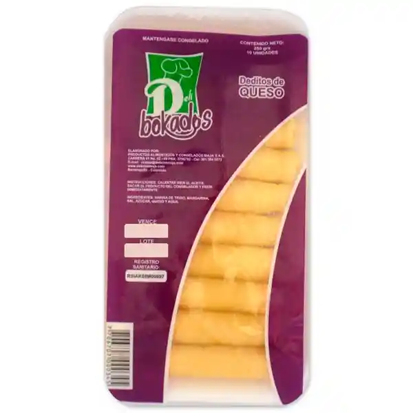 Deditos Bokados Queso