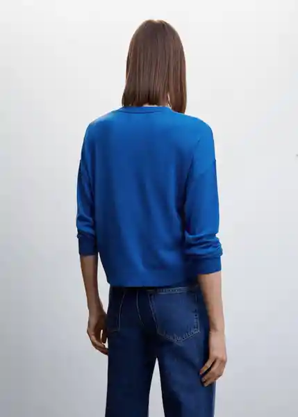 Cárdigan Lucca Eléctrico Talla L Mujer Mango