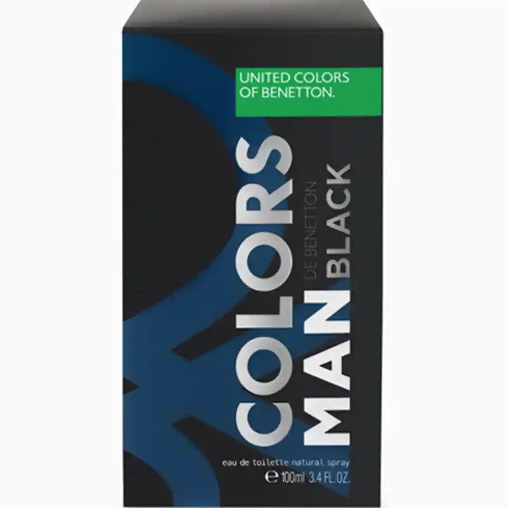 Benetton Fragancia Colors Man Black 100mL DH