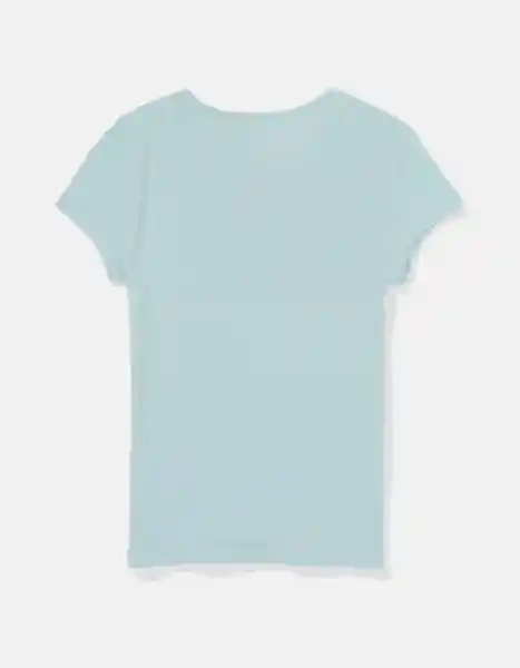 Camiseta Mujer Azul Talla: X-Large American Eagle