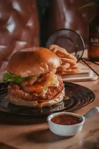 Hamburguesa Pollo Fritz