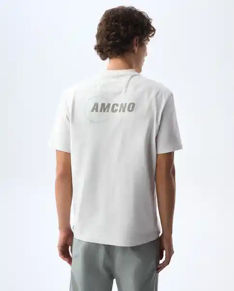 Camiseta Hombre Gris Talla S 841G009_GRI134108 Americanino