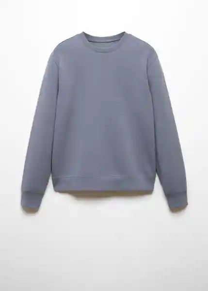 Buzo Sudadera Ibizac Porcelana Talla L Hombre Mango