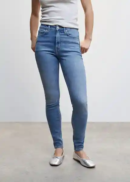 Pantalón Jean Soho Tejano Medio Talla 46 Mujer Mango