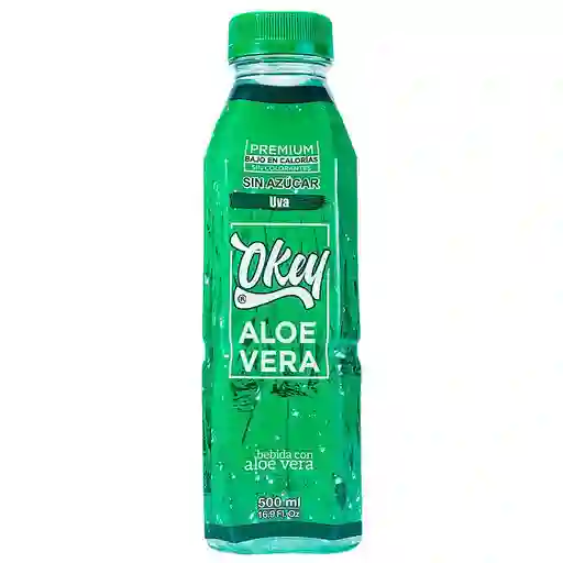 Bebida Aloe Okey Uva X500 Ml