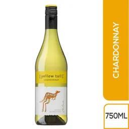 Vino Blanco YELLOW TAIL Chardonnay Botella 750 Ml