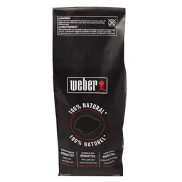 Weber Briqueta de Carbón Vegetal Natural