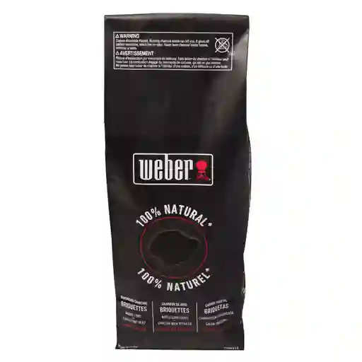 Weber Briqueta de Carbón Vegetal Natural