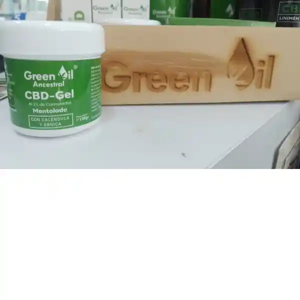 Oil Green Ancestral Cbd-gel Mentolado Con Calendula y Arnica