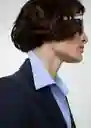 Blazer Americana Paloma Marino Talla 36 Mujer Mango