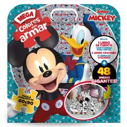 Disney Libro Mickey dj Megacolores