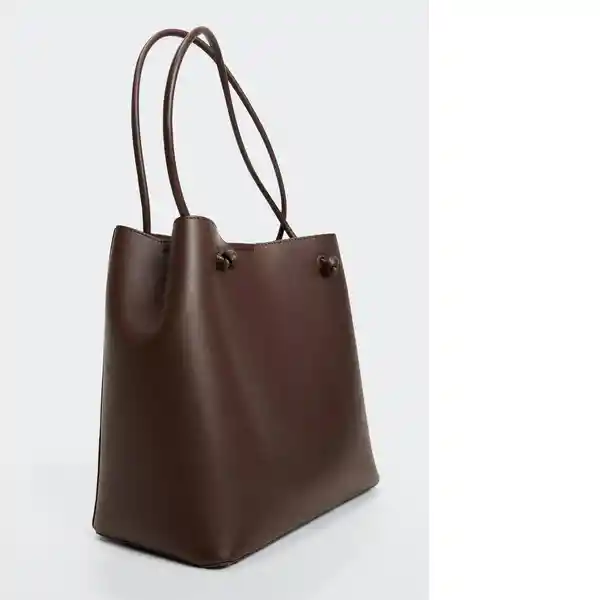 Bolso G Nus Chocolate Talla 99 Mujer Mango