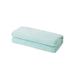 Toalla Para Baño de Microfibra Absorbente Azul Miniso