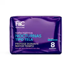 Toallas Family Care Nocturnas Cubierta de Tela