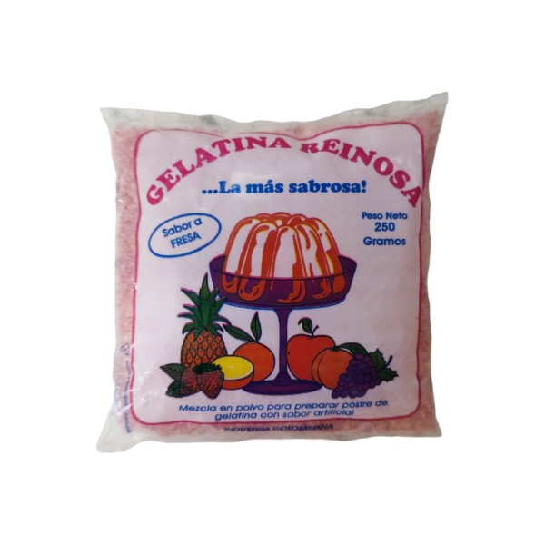 Gelatina Reinosa Fresa 250 g