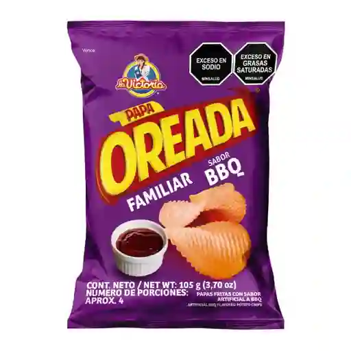 La Victoria Papas Fritas Oreada Sabor BBQ