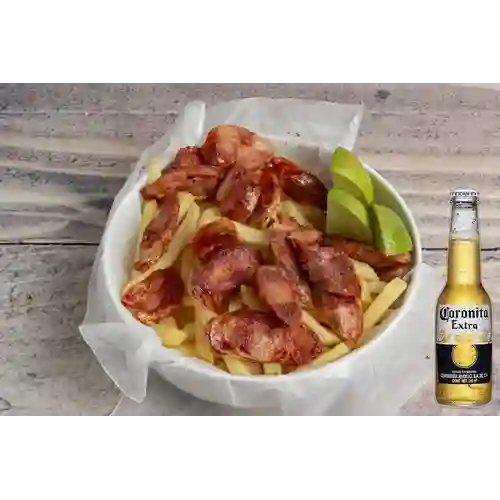 Combo Choripapas Ingenieras + Coronita Bot. 210ml