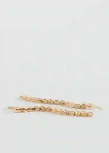 Pendientes Circle Oro Talla 99 Niñas Mango