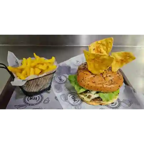 Combo Hamburguesa Mexicana