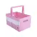 Organizador de Plástico Plegable Ratora Rosa Miniso