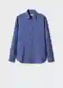 Camisa Calcuta Azul Talla XXL Hombre Mango