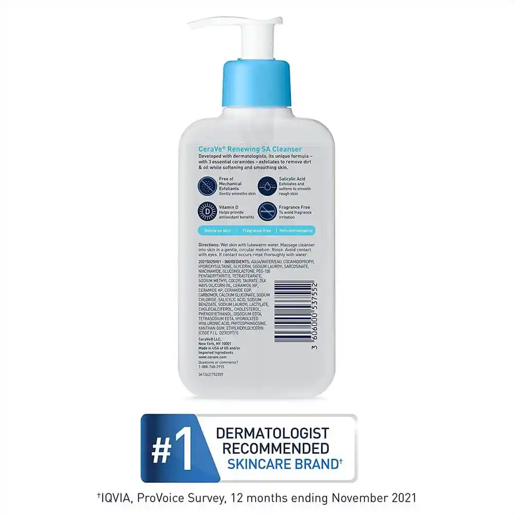  CeraVe Renewing Sa Cleanser 473Ml 