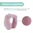 Almohada Viaje en Forma de u de Espuma Viscoelastica Rosa Miniso