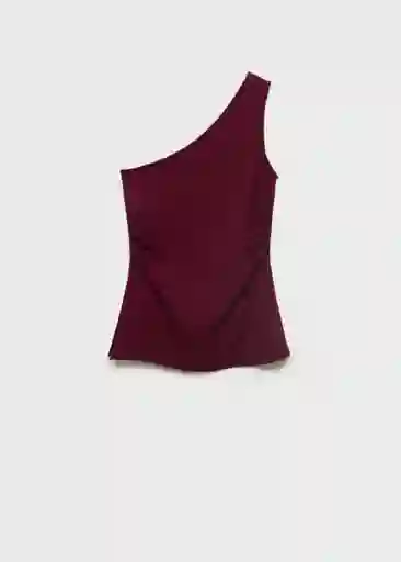 Top David Burdeos Talla M Mujer Mango