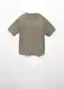 Camiseta Hawaii Khaki Talla 10 Niños Mango