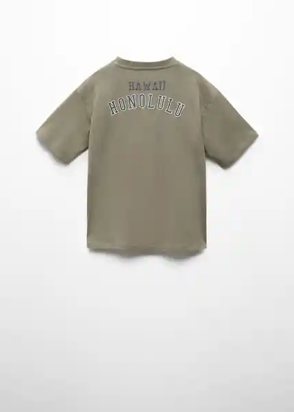 Camiseta Hawaii Khaki Talla 10 Niños Mango