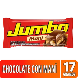 Jumbo Chocolatina Mani