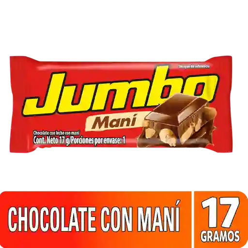 Jumbo Chocolatina Mani